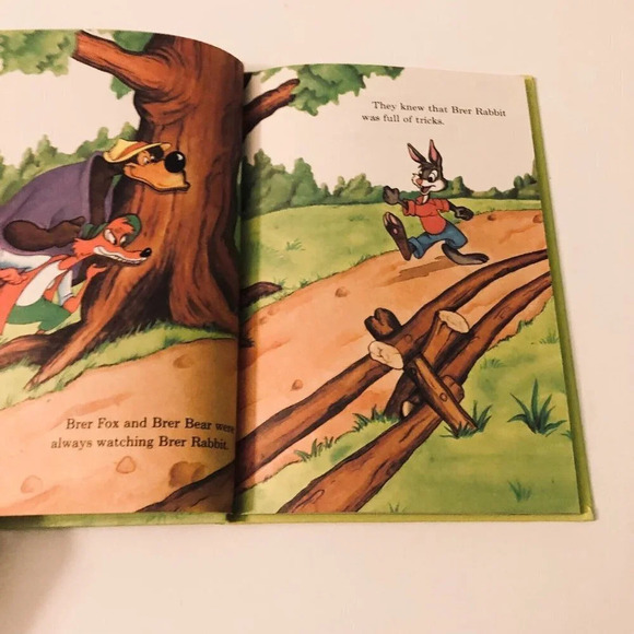 Vintage 1979 Brer Rabbit Saves His Skin  Disney Wonderful World of Reading Book - Picture 10 of 16